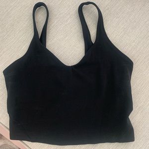 Lululemon align tank top black size 6